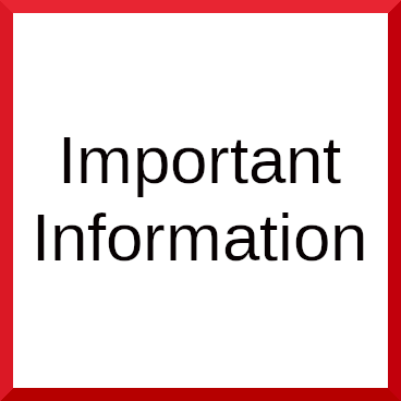 Important Information